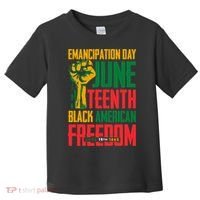 Juneteenth Women Juneteenth For Men Freedom Toddler T-Shirt thumb 0