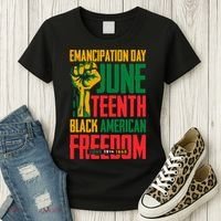 Juneteenth Women Juneteenth For Men Freedom Women's T-Shirt thumb 3