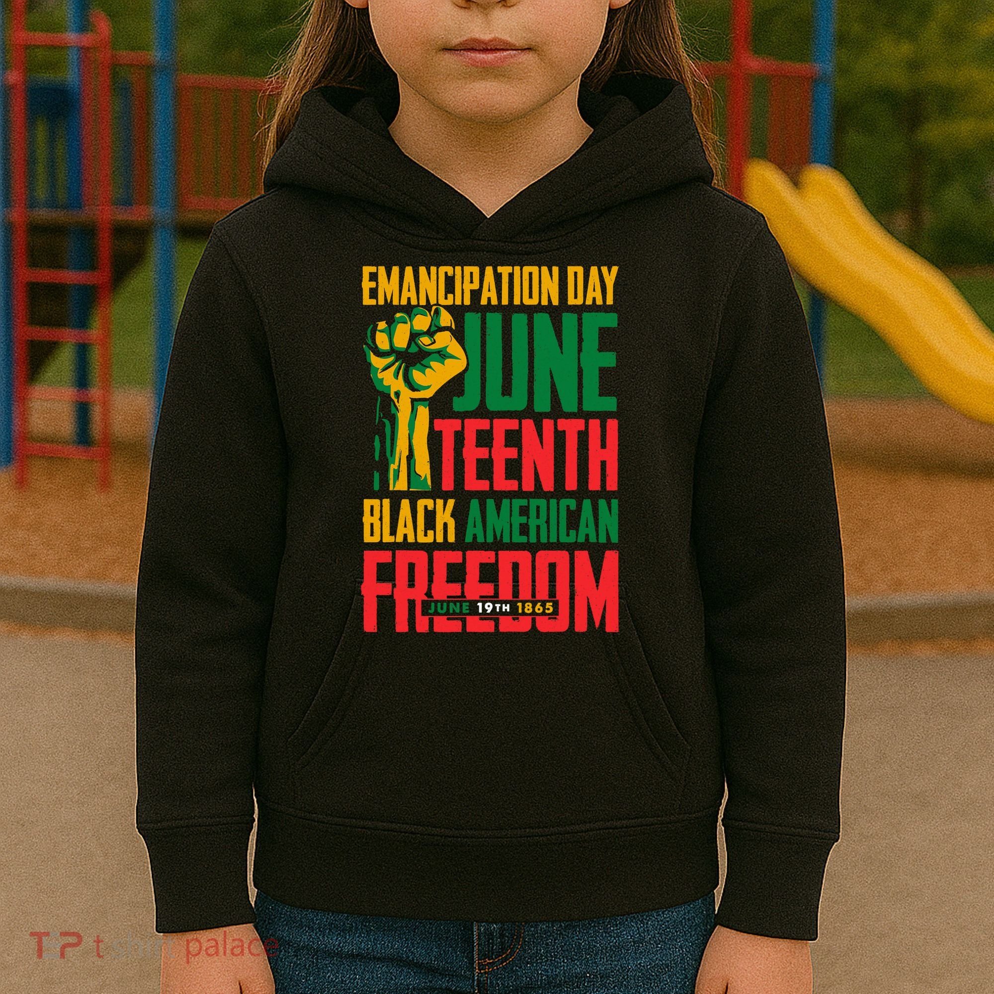 Juneteenth Women Juneteenth For Men Freedom Kids Hoodie