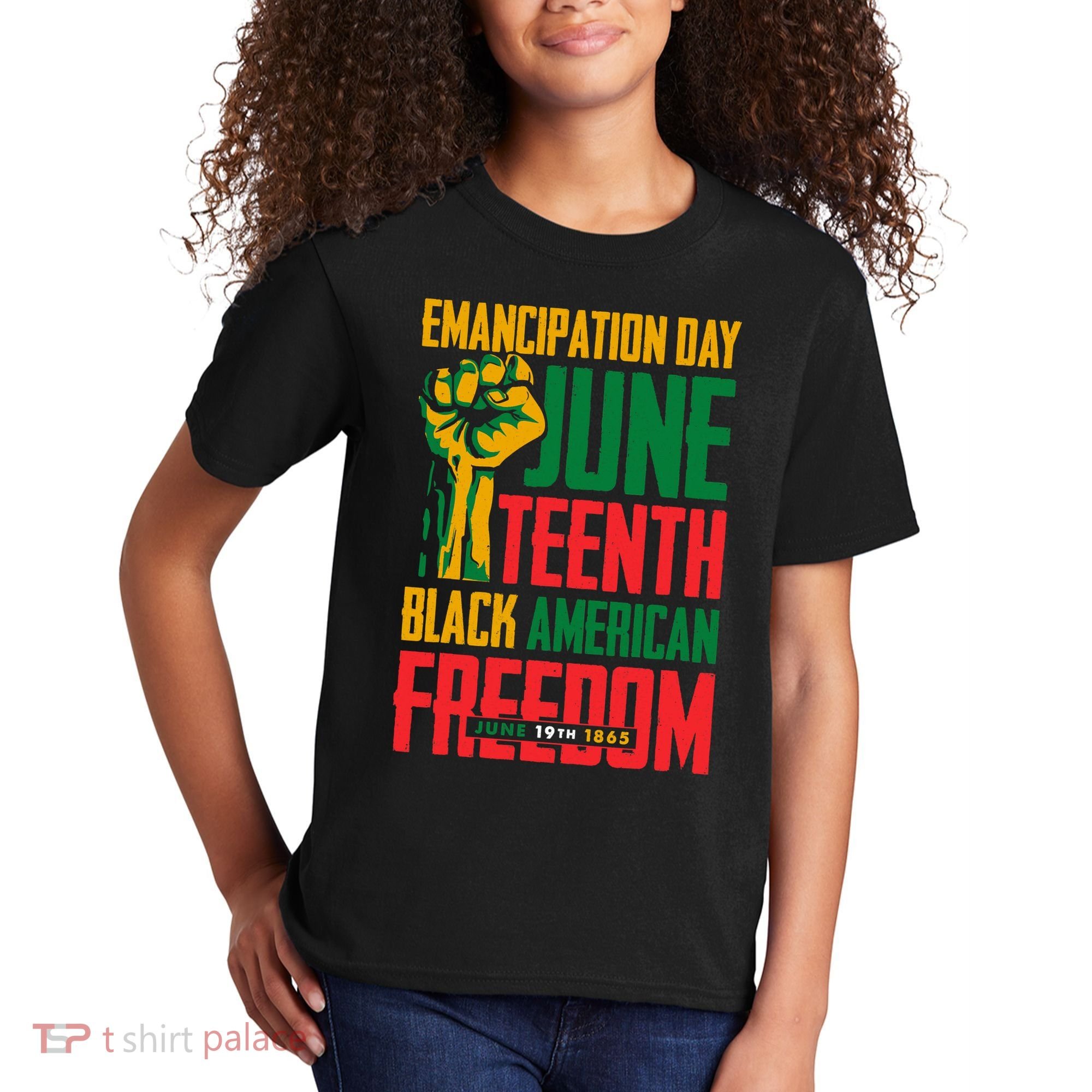 Juneteenth Women Juneteenth For Men Freedom Kids T-Shirt