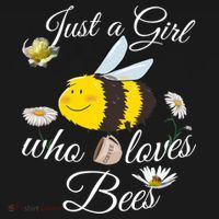 Just Who Loves Bees Cute Floral Honey Bee And Coffee Lover Cool Gift Ornament thumb 1