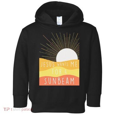 Jesus Wants Me For A Sunbeam Toddler Hoodie