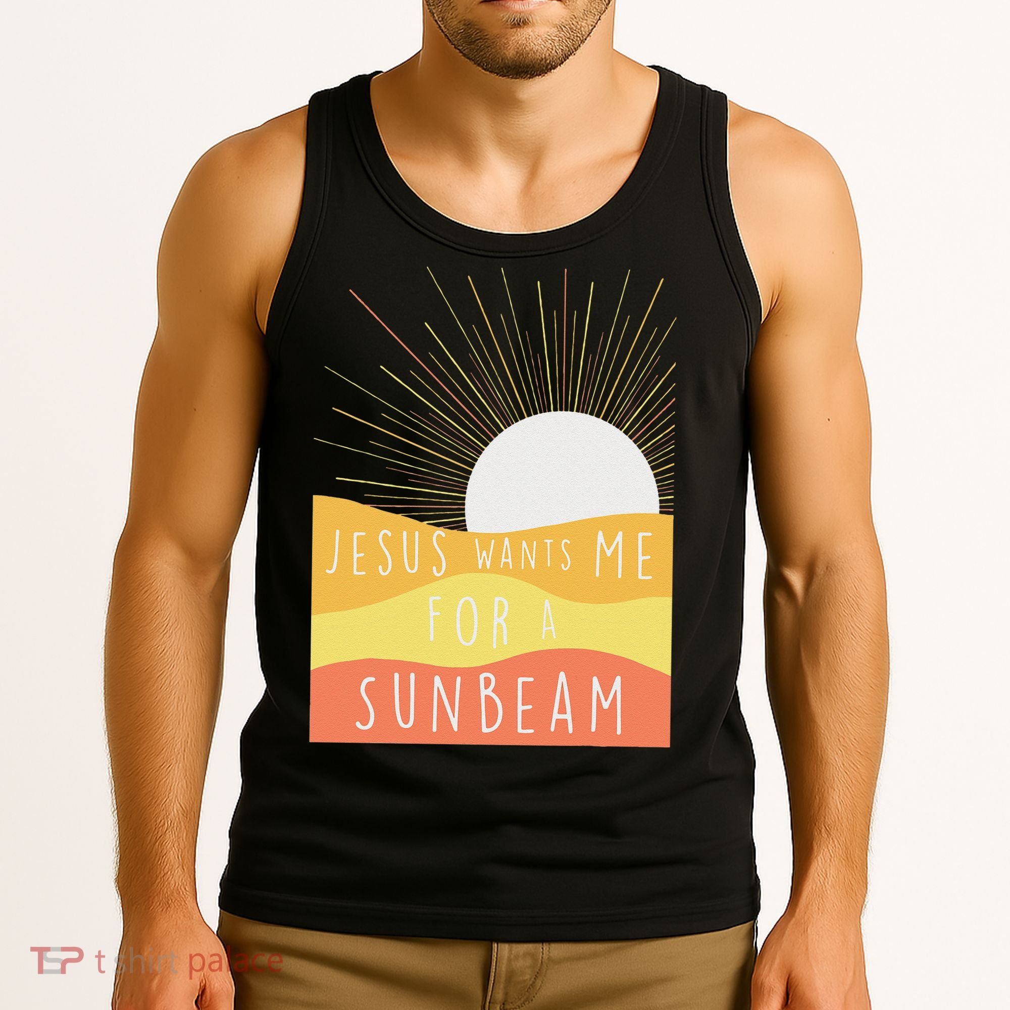 Jesus Wants Me For A Sunbeam Tank Top