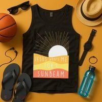 Jesus Wants Me For A Sunbeam Tank Top thumb 4