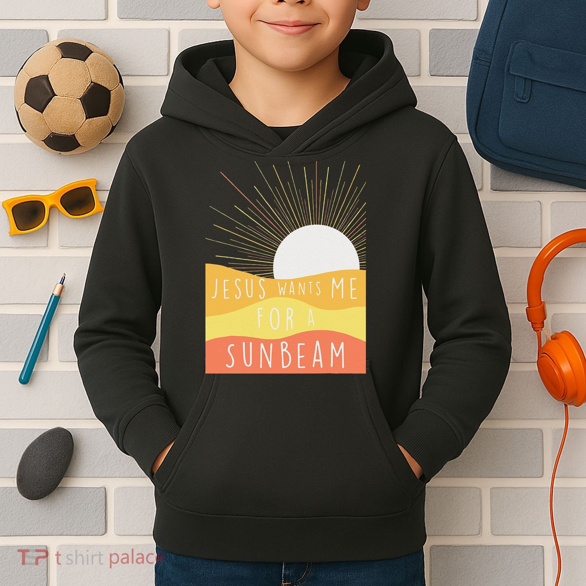 Jesus Wants Me For A Sunbeam Kids Hoodie