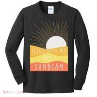Jesus Wants Me For A Sunbeam Kids Long Sleeve Shirt thumb 0