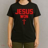 Jesus Won Ohio Pride Vintage Christian Jesus Won T-Shirt thumb 4