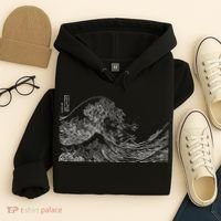Japanese Wave Ocean Traditional Japan  Hoodie thumb 4
