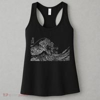 Japanese Wave Ocean Traditional Japan  Women's Tank Top thumb 3