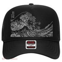 Japanese Wave Ocean Traditional Japan  Hat thumb 0