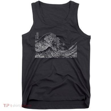 Japanese Wave Ocean Traditional Japan  Tank Top