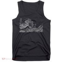 Japanese Wave Ocean Traditional Japan  Tank Top thumb 0
