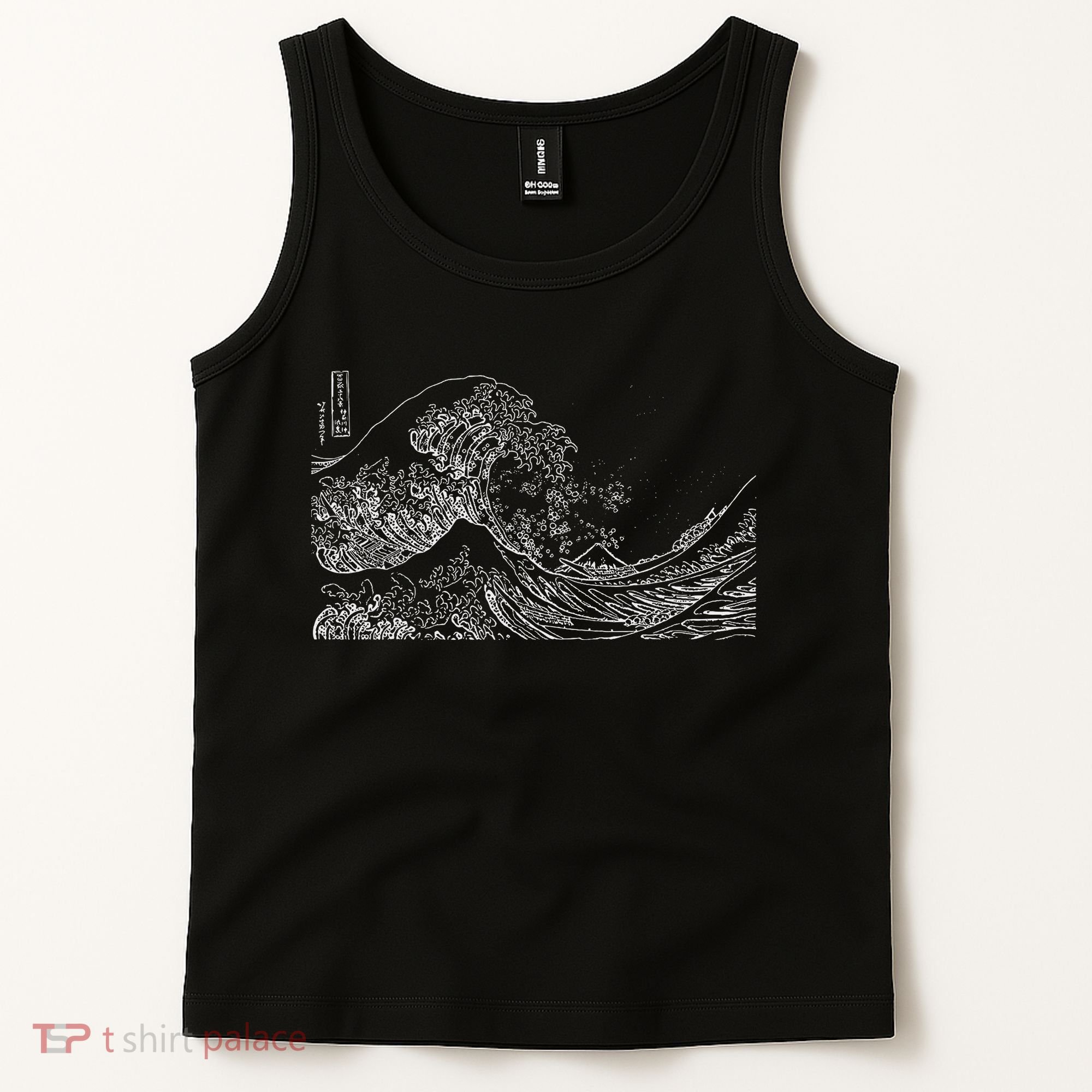 Japanese Wave Ocean Traditional Japan  Tank Top
