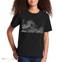 Japanese Wave Ocean Traditional Japan  Kids T-Shirt thumb 2