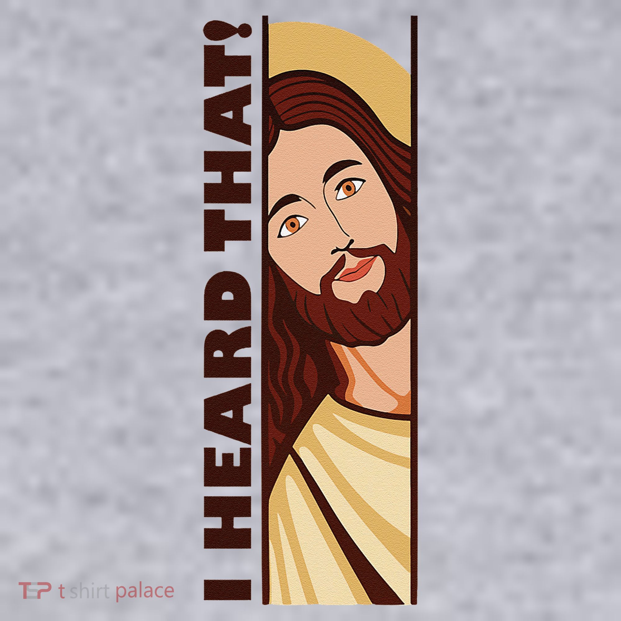 Jesus Watching Peeking I Heard That Funny Christian Meme Women's Sweatshirt