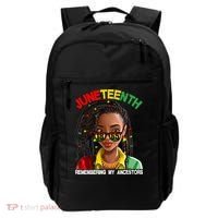 Juneteenth Women Remebering My Ancestors Backpack thumb 0