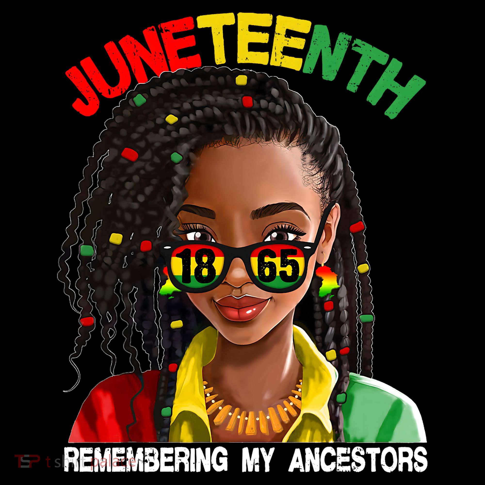 Juneteenth Women Remebering My Ancestors Women's Hoodie