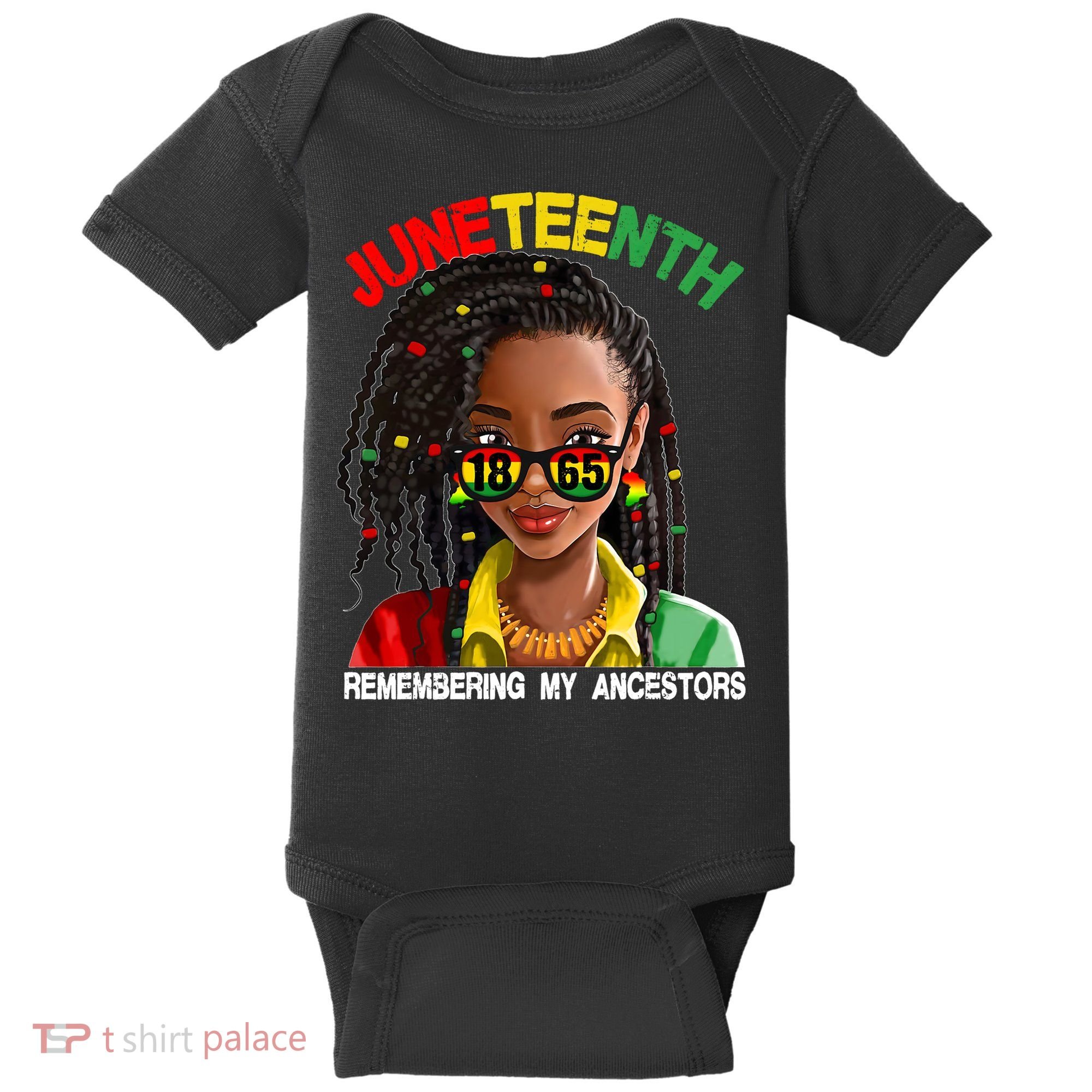 Juneteenth Women Remebering My Ancestors Baby Bodysuit