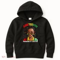 Juneteenth Women Remebering My Ancestors Kids Hoodie thumb 0
