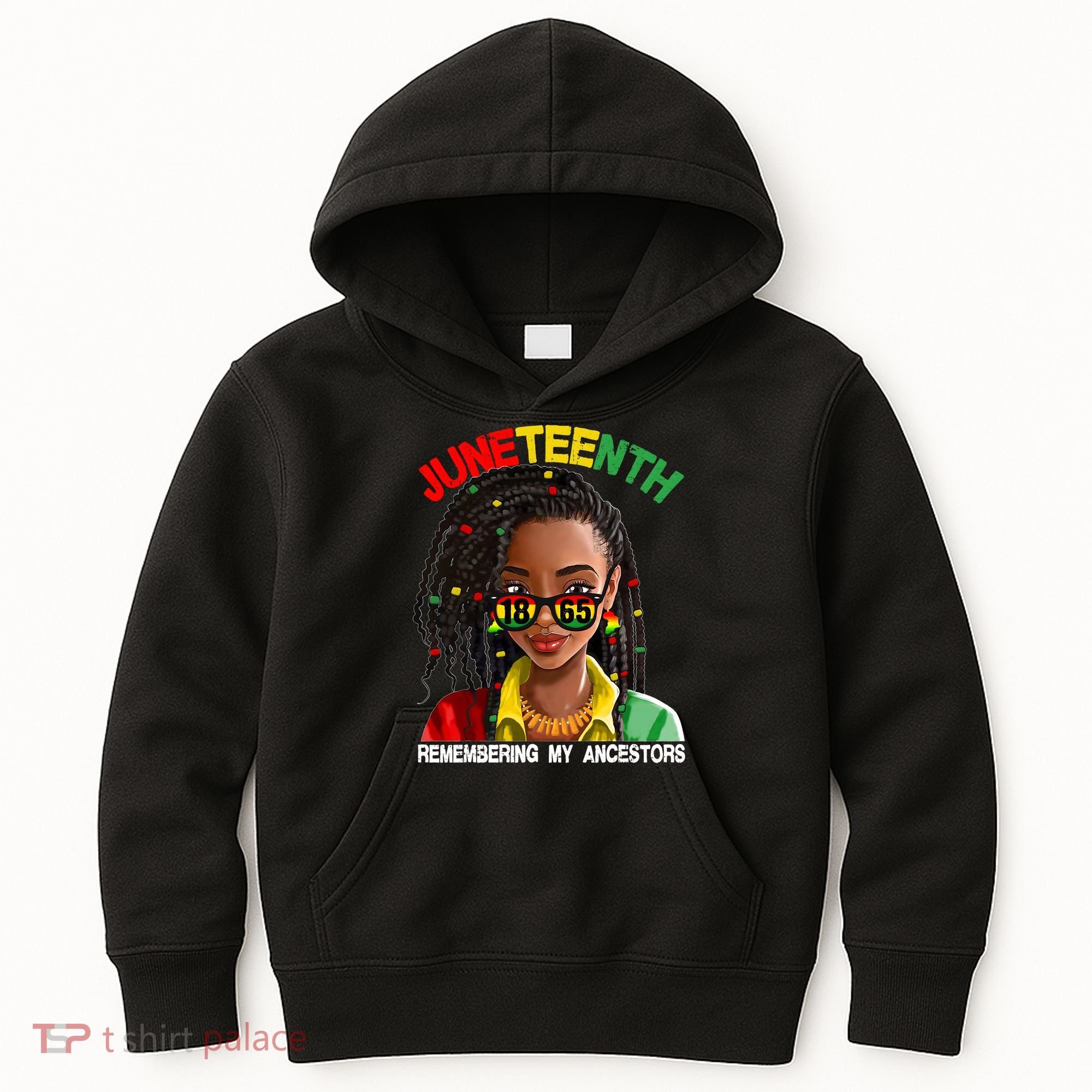 Juneteenth Women Remebering My Ancestors Kids Hoodie