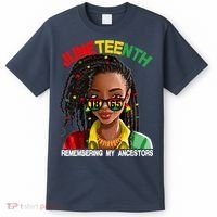 Juneteenth Women Remebering My Ancestors T-Shirt thumb 0