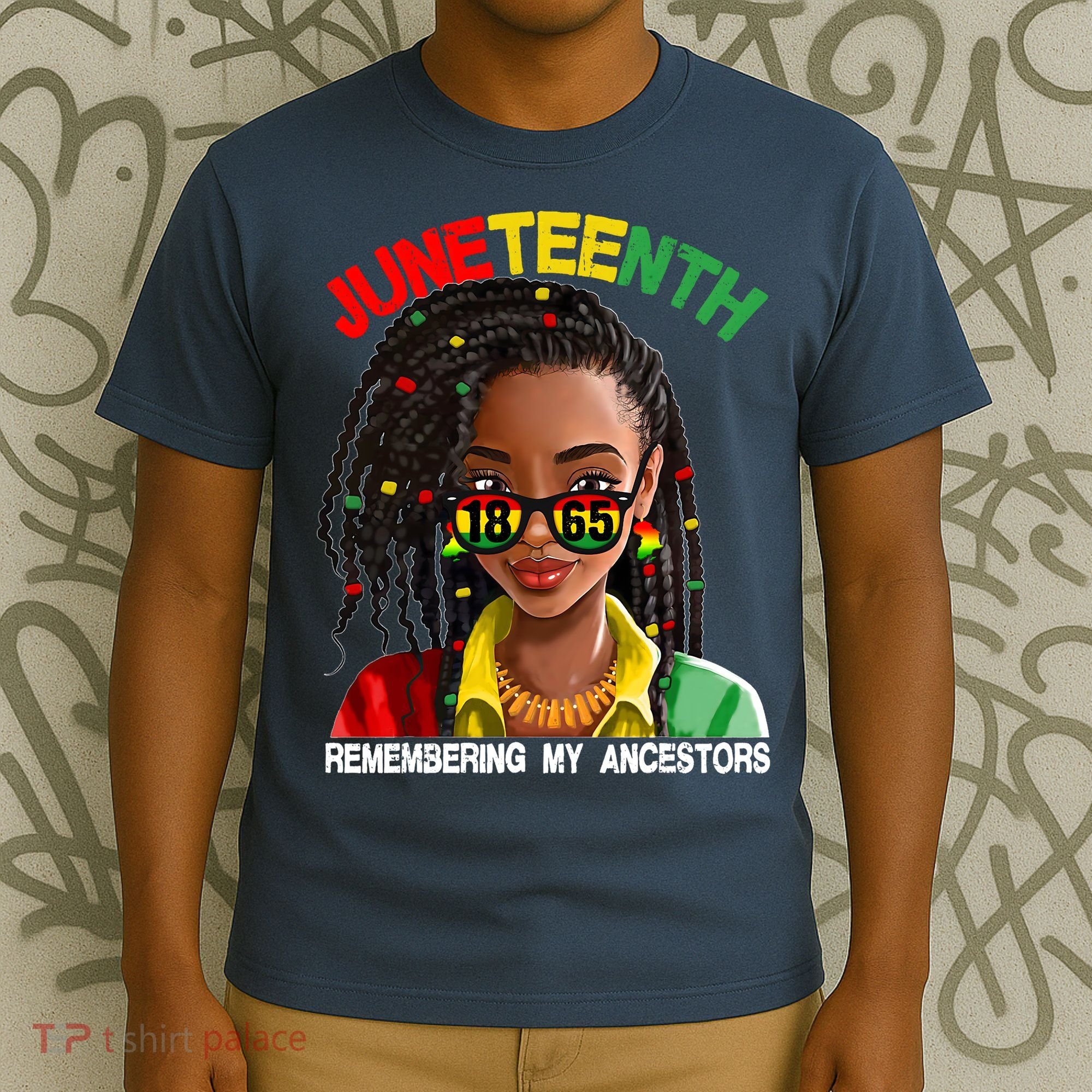 Juneteenth Women Remebering My Ancestors T-Shirt