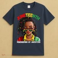 Juneteenth Women Remebering My Ancestors T-Shirt thumb 4