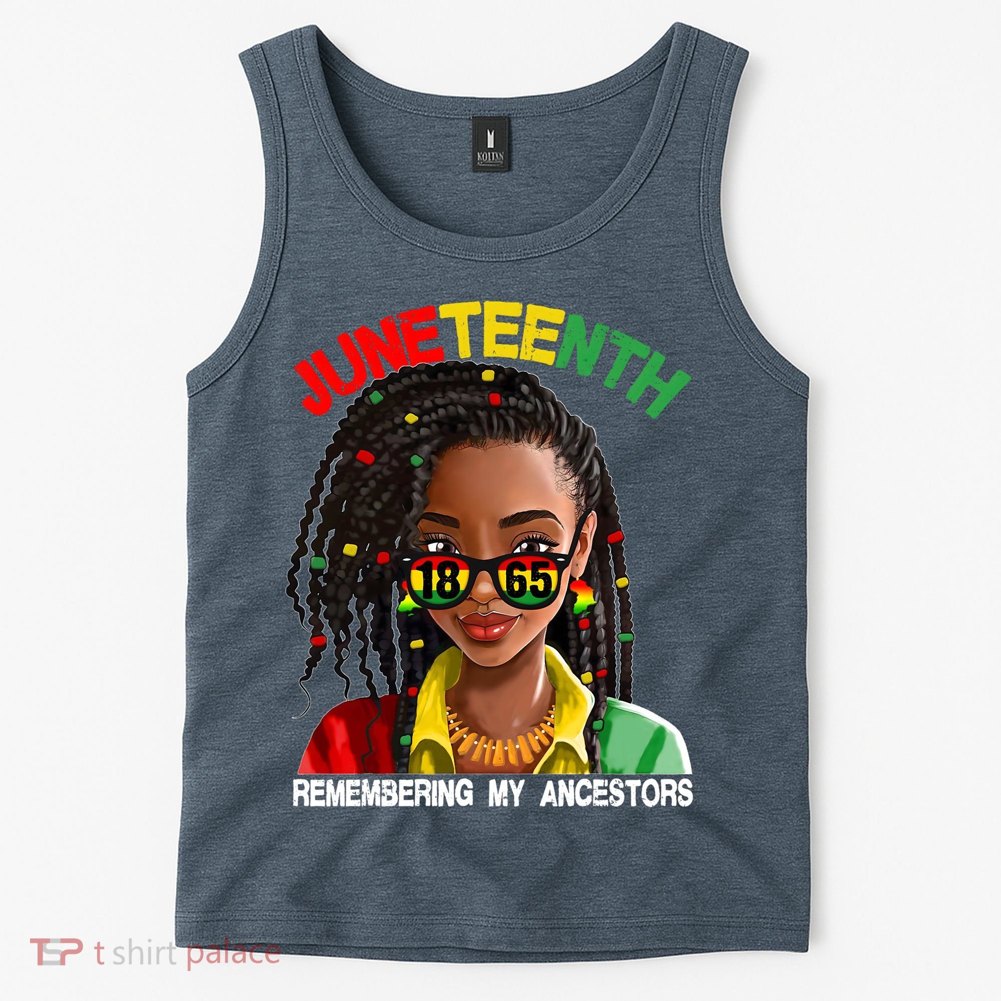 Juneteenth Women Remebering My Ancestors Tank Top