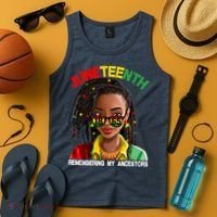 Juneteenth Women Remebering My Ancestors Tank Top thumb 4