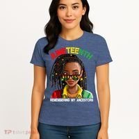 Juneteenth Women Remebering My Ancestors Women's T-Shirt thumb 4