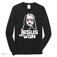 Jesus Won State Of Ohio Long Sleeve Shirt thumb 0