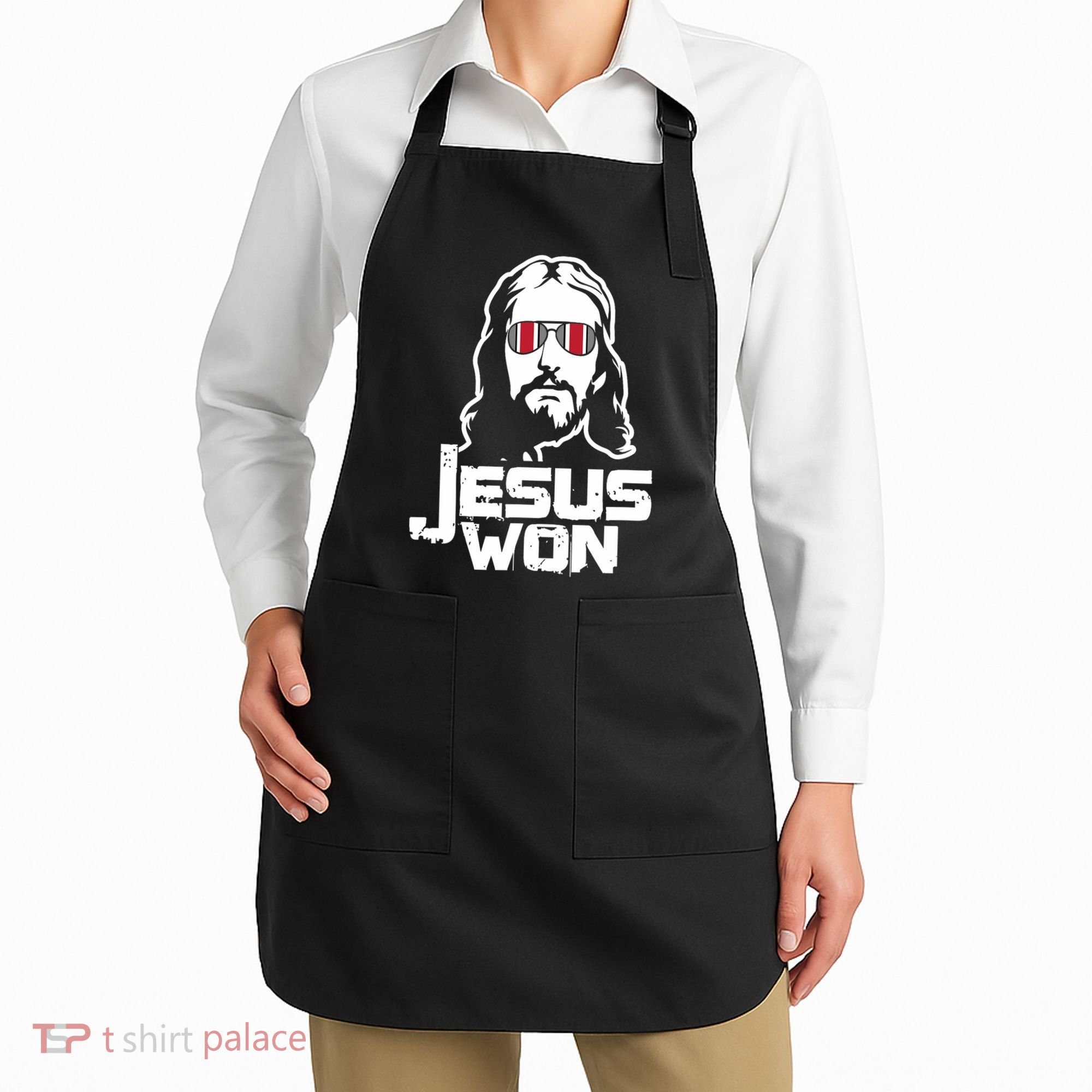 Jesus Won State Of Ohio Apron