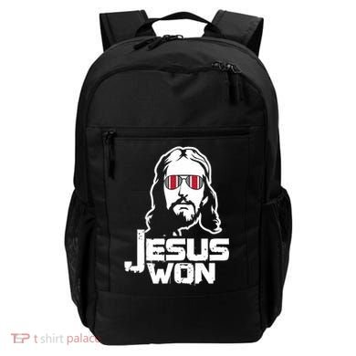 Jesus Won State Of Ohio Backpack