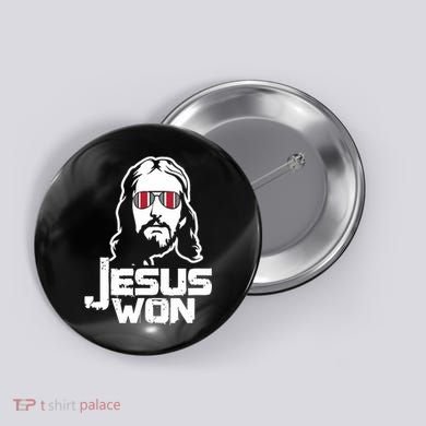 Jesus Won State Of Ohio Button