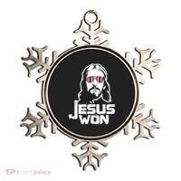Jesus Won State Of Ohio Ornament thumb 0