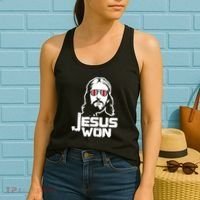 Jesus Won State Of Ohio Women's Tank Top thumb 2