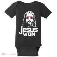 Jesus Won State Of Ohio Baby Bodysuit thumb 0