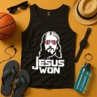 Jesus Won State Of Ohio Tank Top thumb 4