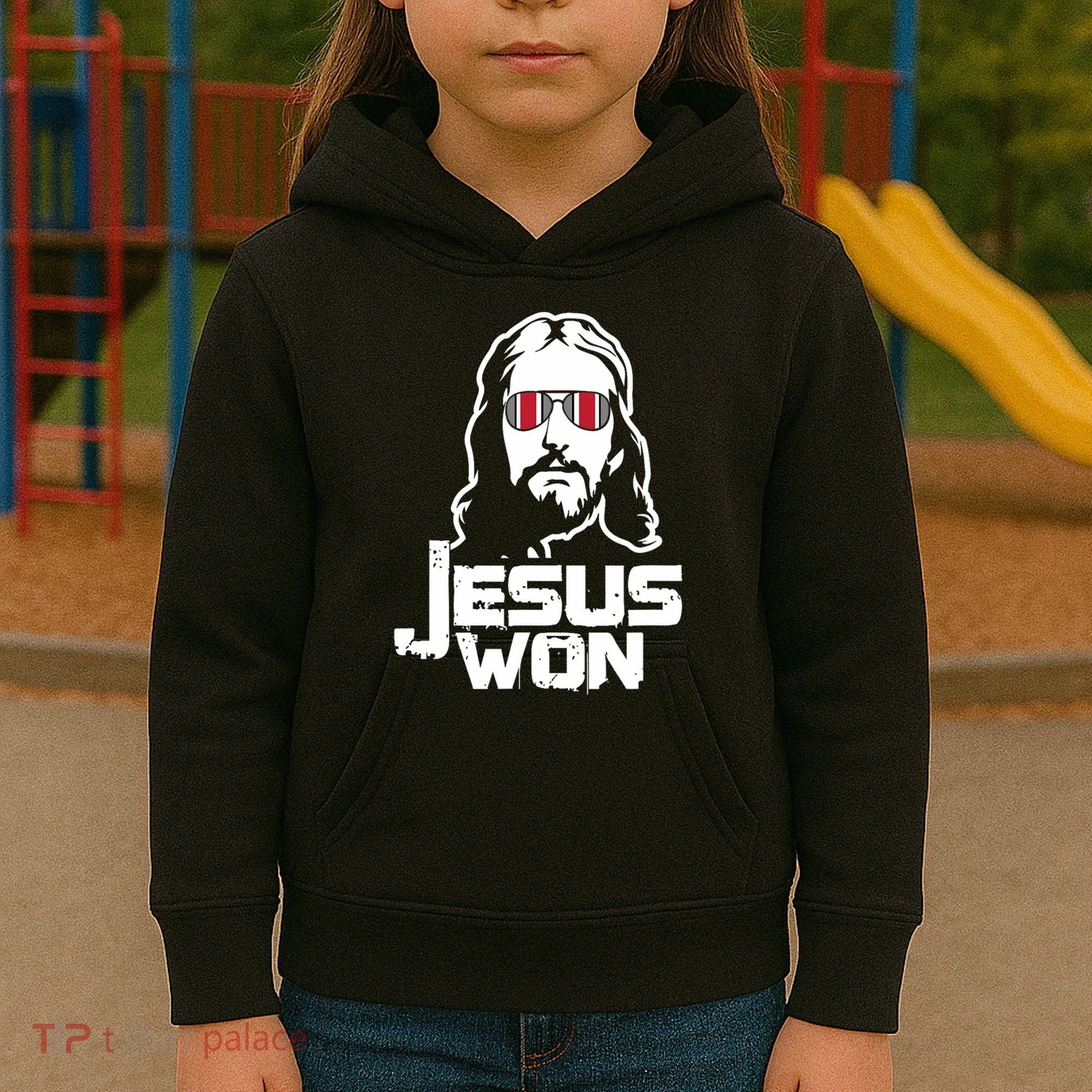 Jesus Won State Of Ohio Kids Hoodie