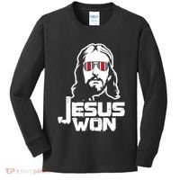 Jesus Won State Of Ohio Kids Long Sleeve Shirt thumb 0
