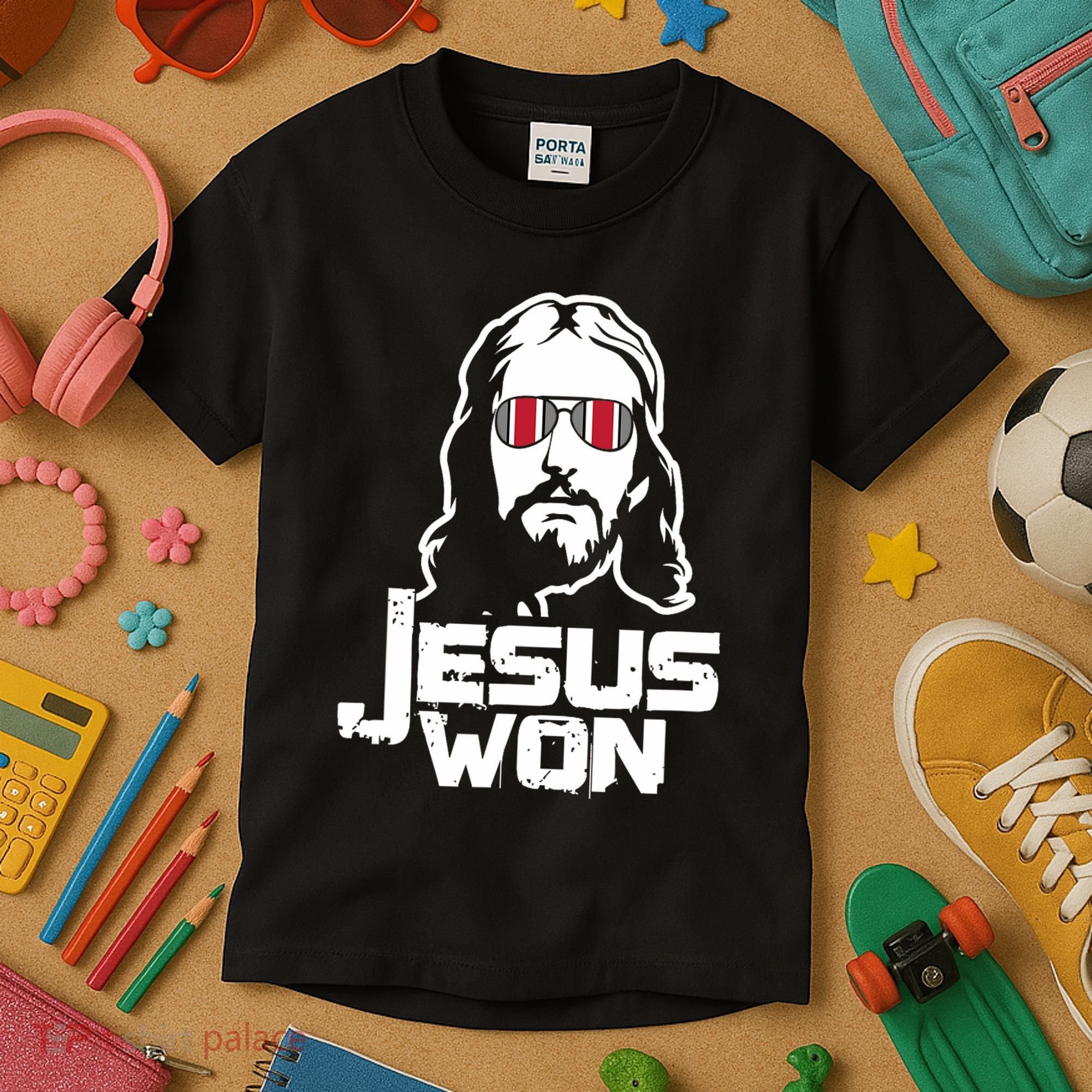 Jesus Won State Of Ohio Kids T-Shirt