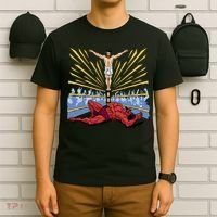 Jesus Wrestling Satan T-Shirt thumb 6
