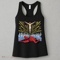 Jesus Wrestling Satan Women's Tank Top thumb 3