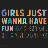 Just Want To Have Fundamental Human Rights Feminist Beanie thumb 2