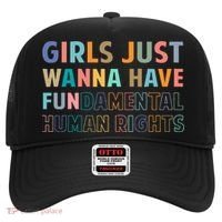 Just Want To Have Fundamental Human Rights Feminist Hat thumb 0