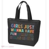 Just Want To Have Fundamental Human Rights Feminist Tote Bag thumb 3