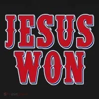Jesus Won Texas Baseball Fan Bucket Hat thumb 4