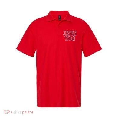 Jesus Won Texas Baseball Fan Polo
