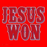 Jesus Won Texas Baseball Fan Women's T-Shirt thumb 6