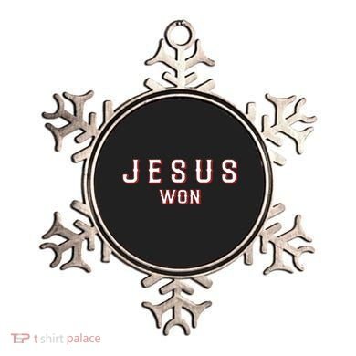 Jesus Won Texas Ornament